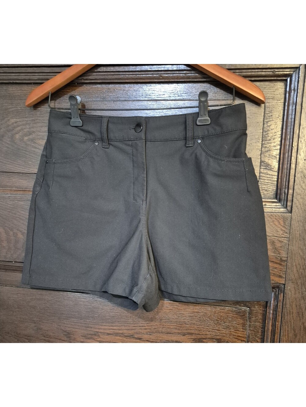 lululemon Women's black Chino Shorts Twill 5-Pocket Size 27